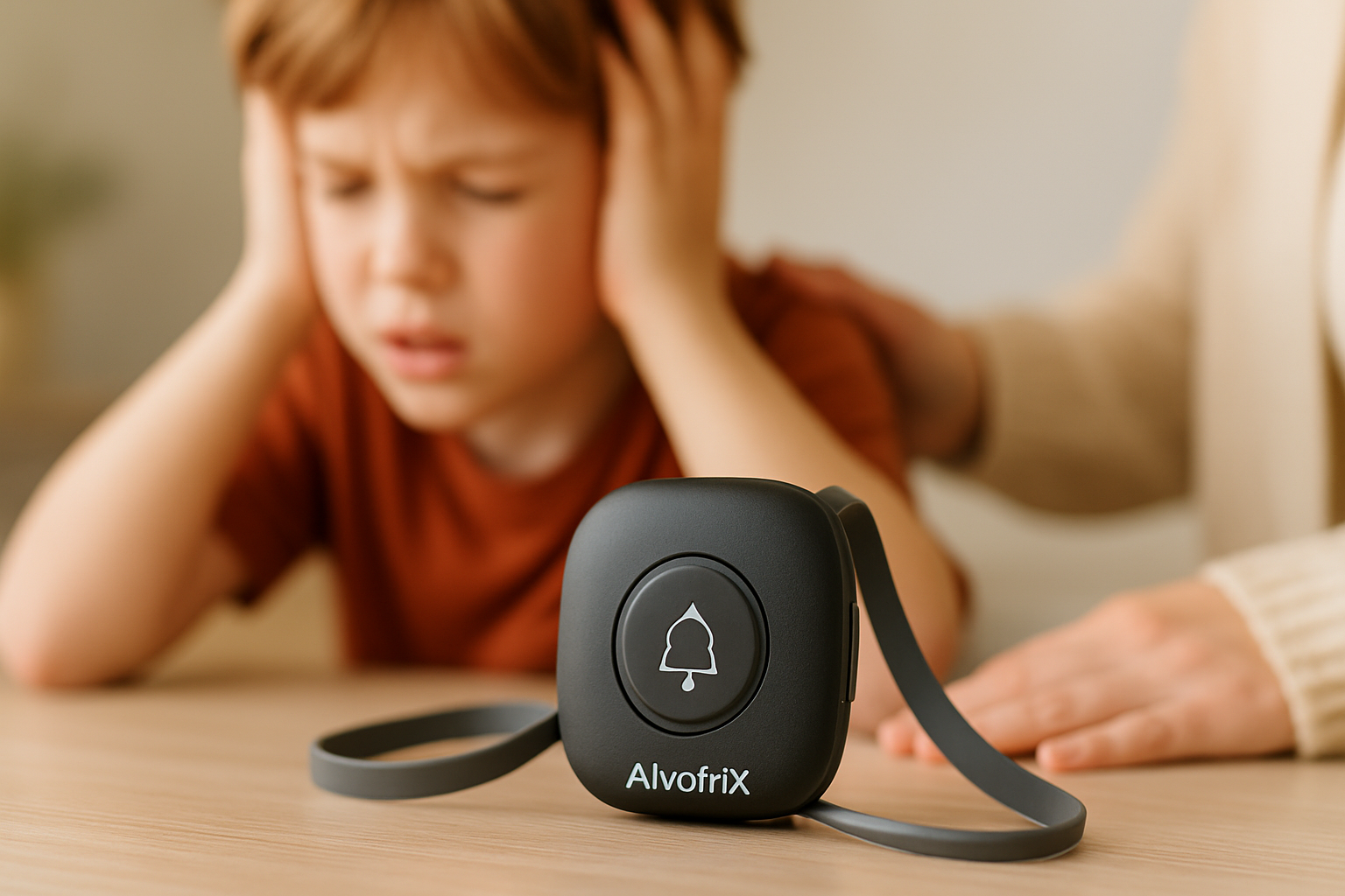 A diverse group of people wearing AlvoTriX safety wearables, illustrating their use in autism and elderly care.